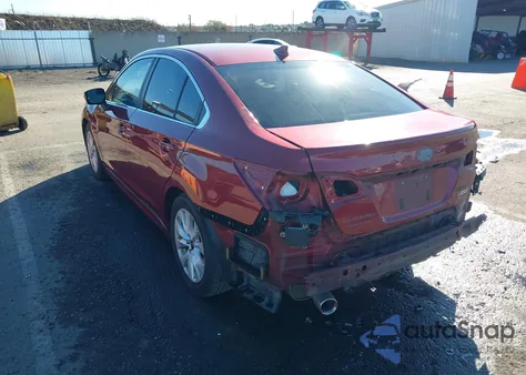 2016 Subaru Legacy 2.5I Premium из США, поврежденный, VIN 4S3BNAF64G3026184